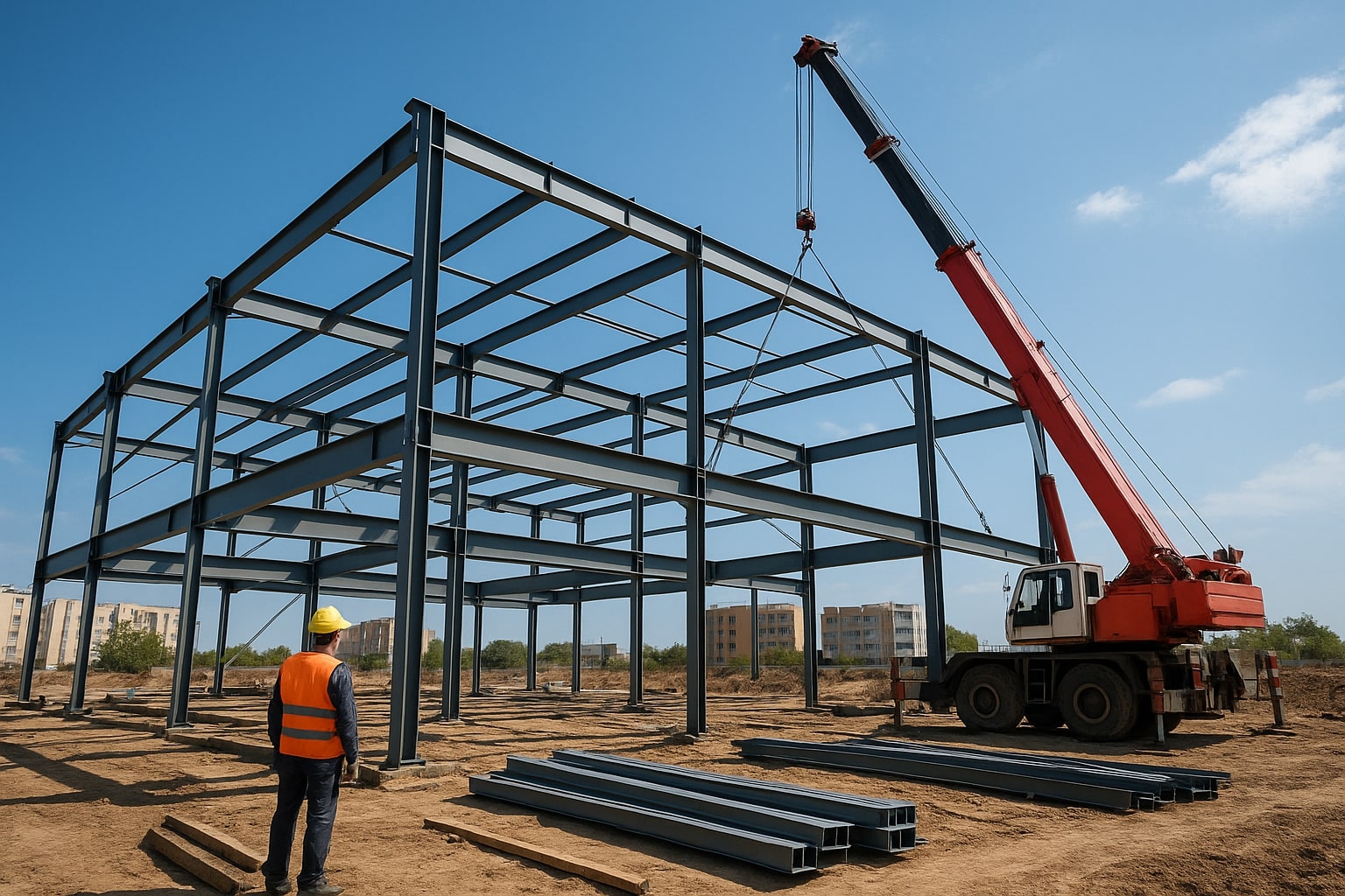 Çelik Konstrüksiyon Nedir? Avantajları Nelerdir?
